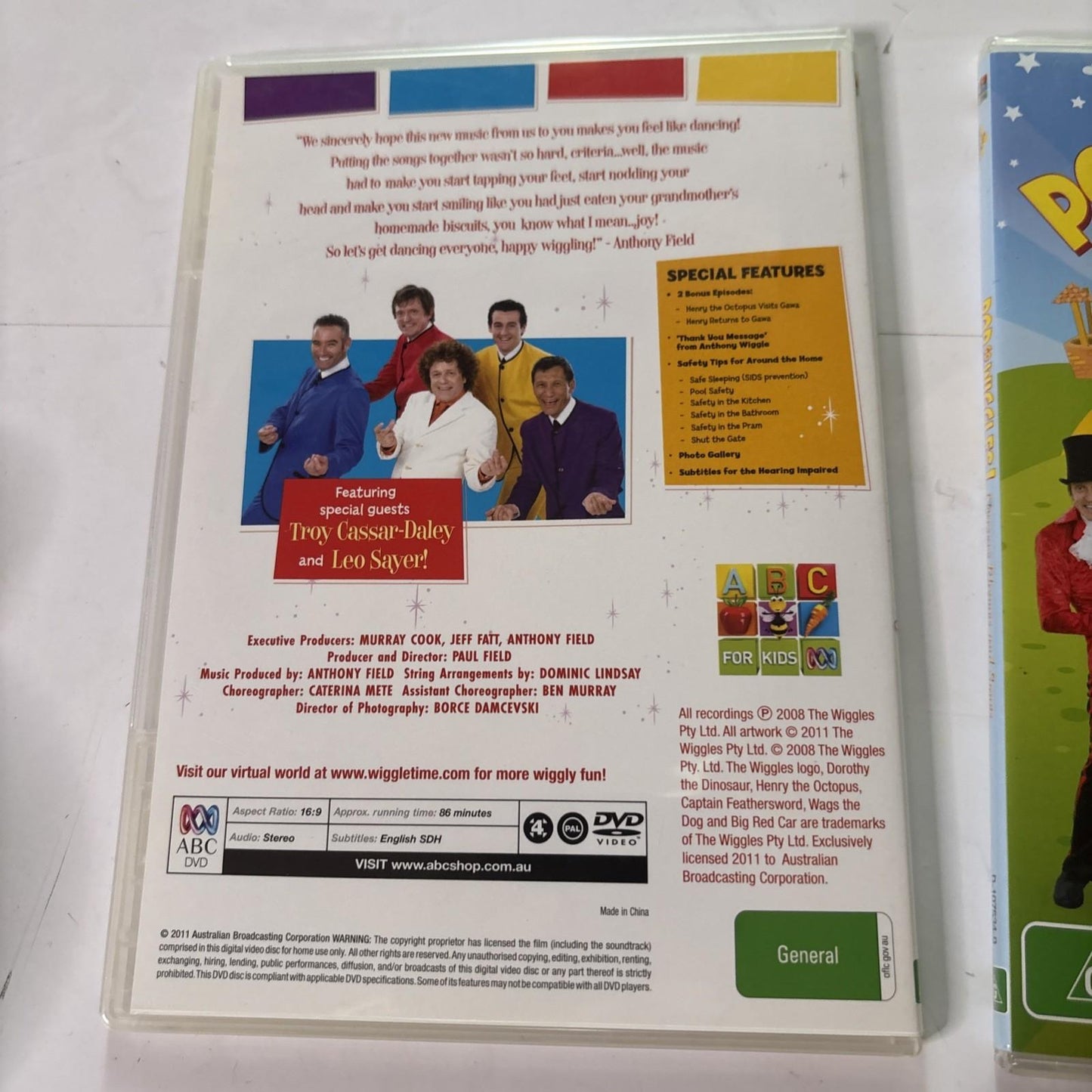 The Wiggles - You Make Me Feel Like Dancing / Pop Go The Wiggles DVD Region 4