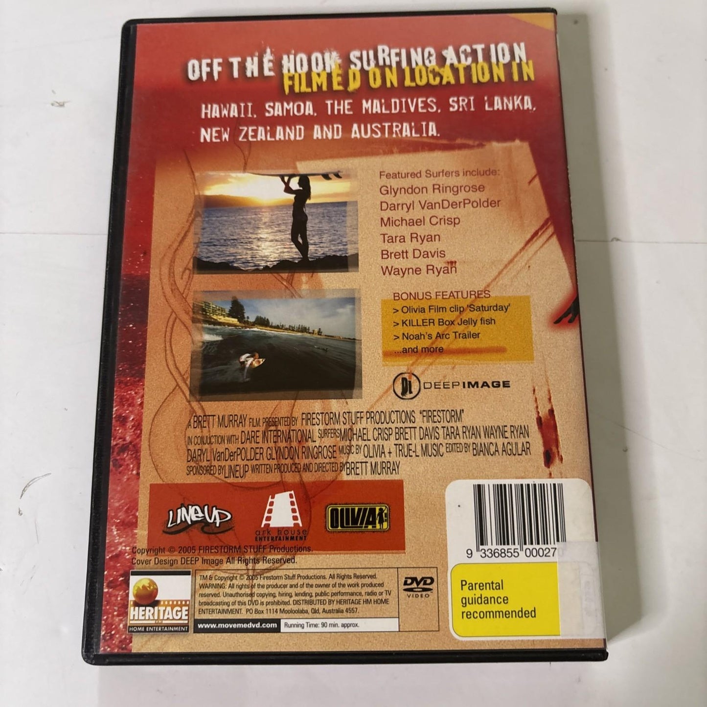 FIRESTORM - A Story Of 6 Aussie Surfers And Their Hero (DVD, 2005) All Regions