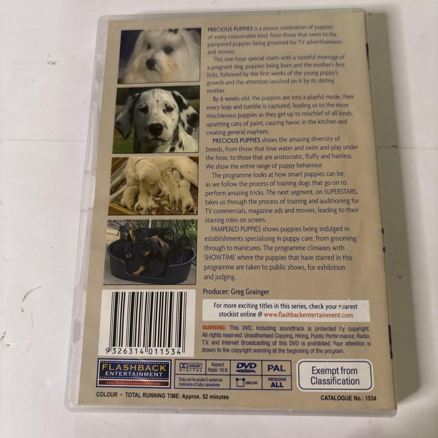 Precious Puppies (DVD) All Regions NEW