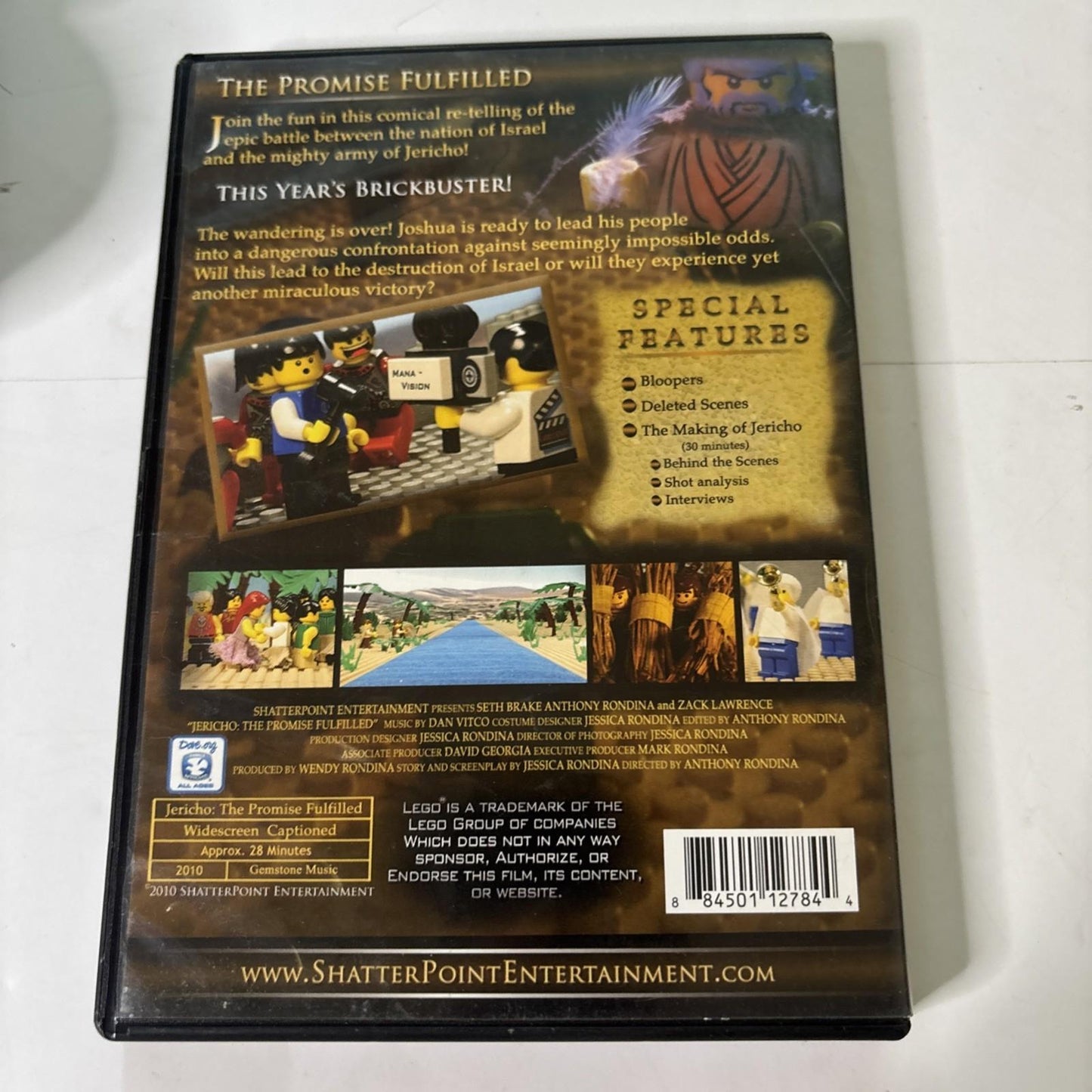 Jericho - The Promise Fulfilled - Special Edition (DVD, 2010) All Regions