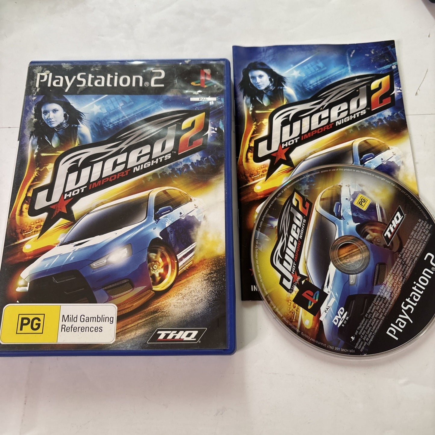Juiced 2 Hot Import Nights - Sony PlayStation 2 PS2 Complete With Manual PAL
