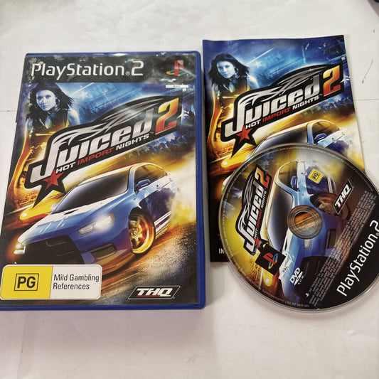 Juiced 2 Hot Import Nights - Sony PlayStation 2 PS2 Complete With Manual PAL