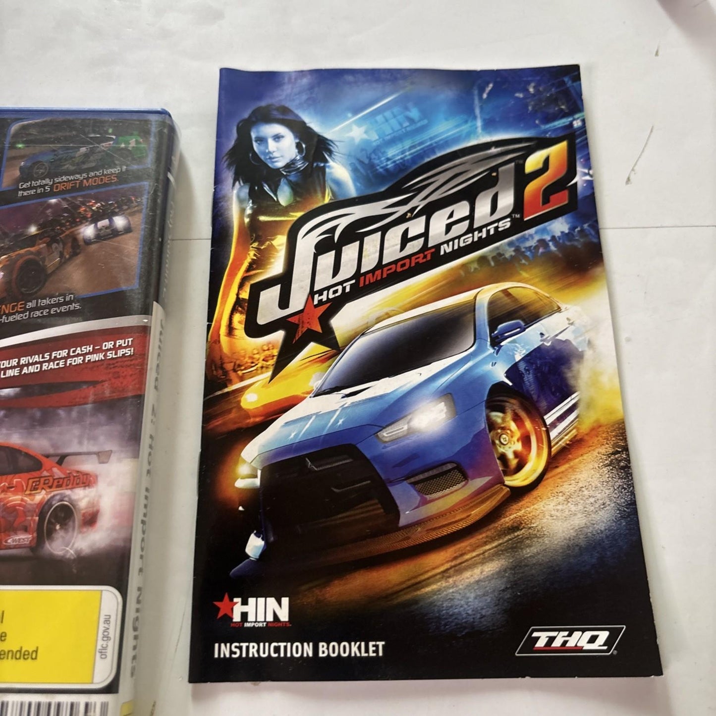 Juiced 2 Hot Import Nights - Sony PlayStation 2 PS2 Complete With Manual PAL