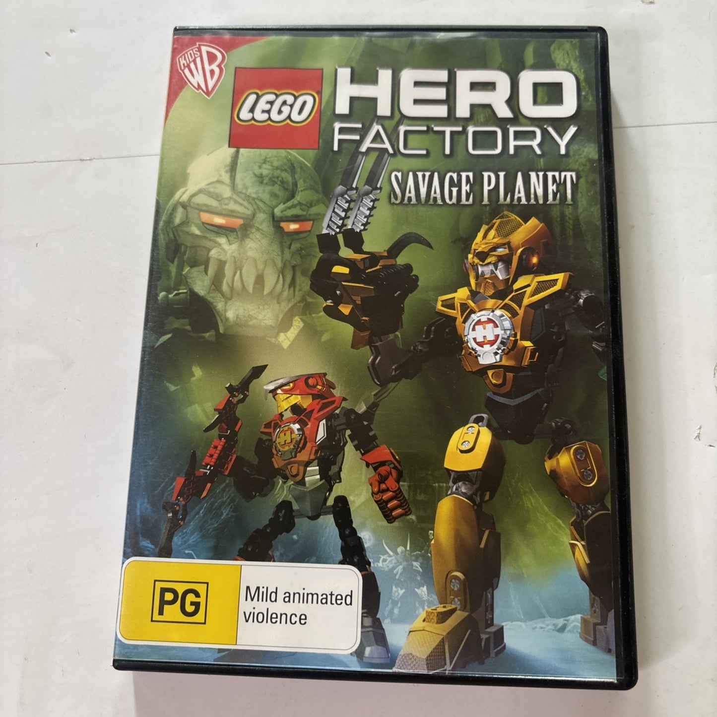 Lego Hero Factory - Savage Planet (DVD, 2011) Region 4 NEW