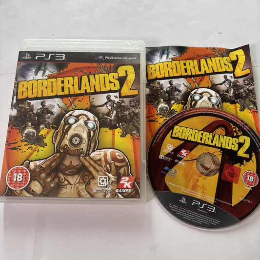 Borderlands 2 Sony Playstation 3 PS3 Manual
