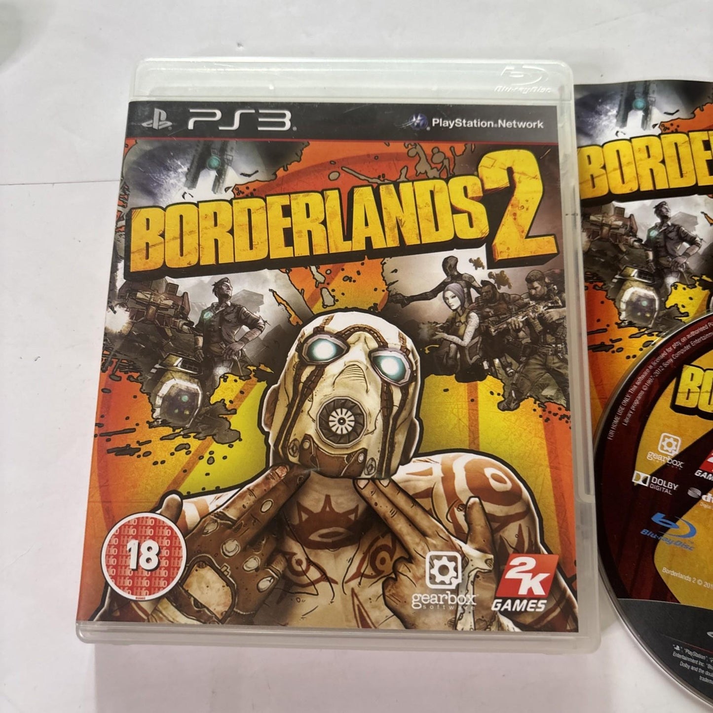 Borderlands 2 Sony Playstation 3 PS3 Manual