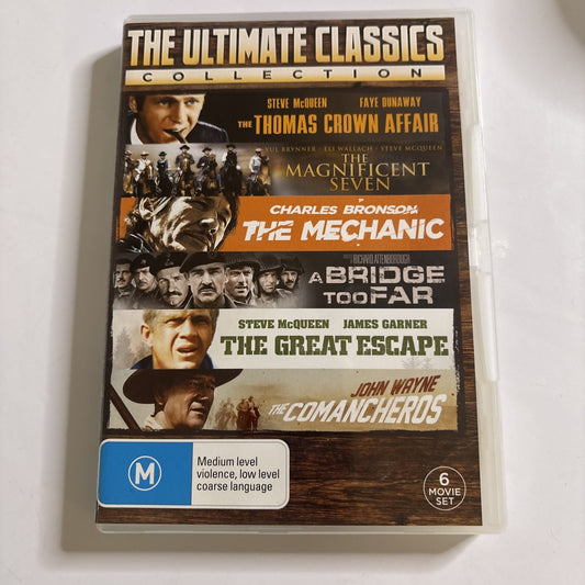 Thomas Crown Affair / Magnificent Seven / The Mechanic / A Bridge Too Far / DVD