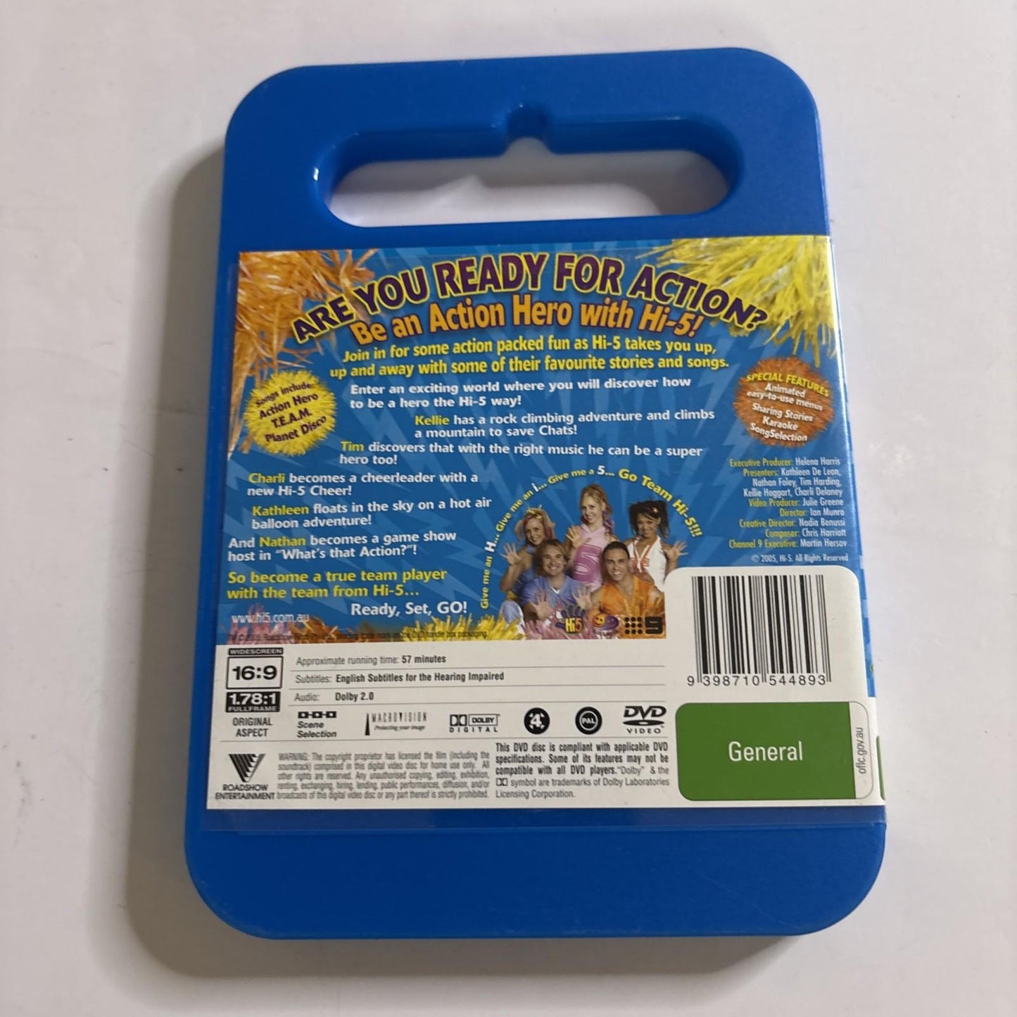 Hi-5 Action Heroes (DVD, 2005) Region 4