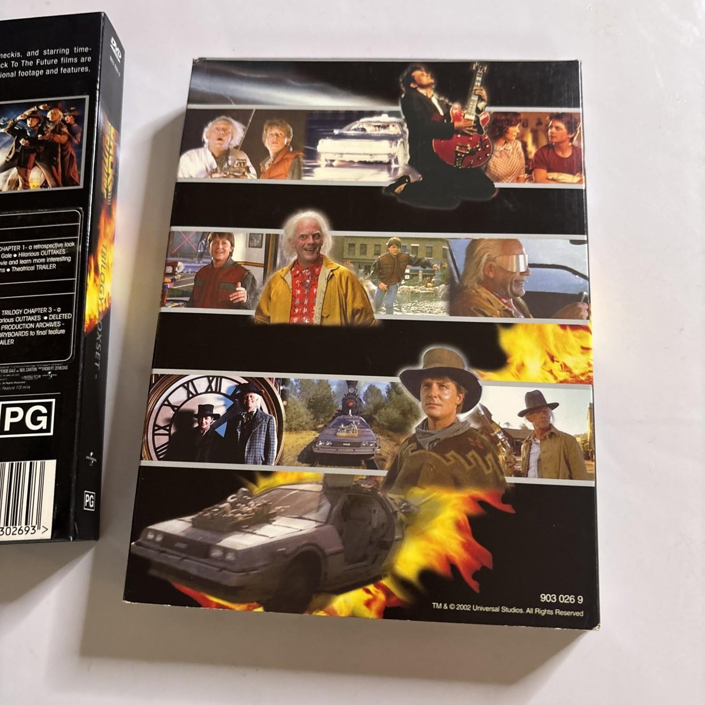 Back to the Future - The Trilogy 1 2 3 (DVD, 1985) Michael J Fox Region 4,2