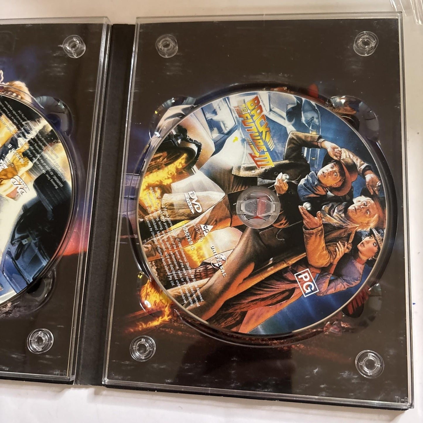 Back to the Future - The Trilogy 1 2 3 (DVD, 1985) Michael J Fox Region 4,2