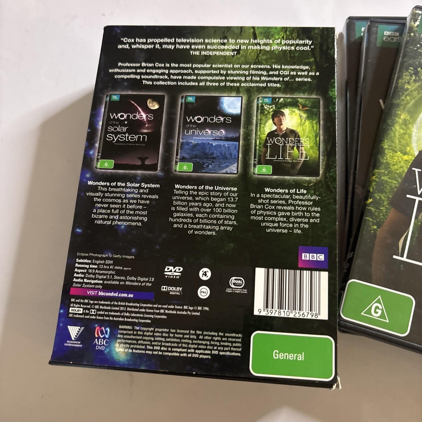 BBC Earth - A Collection of Wonders By Brian Cox (DVD, 6-Disc) Region 4