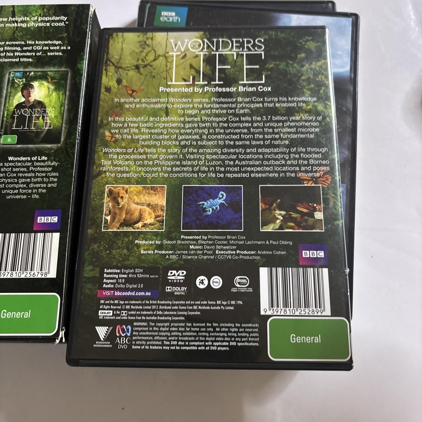 BBC Earth - A Collection of Wonders By Brian Cox (DVD, 6-Disc) Region 4