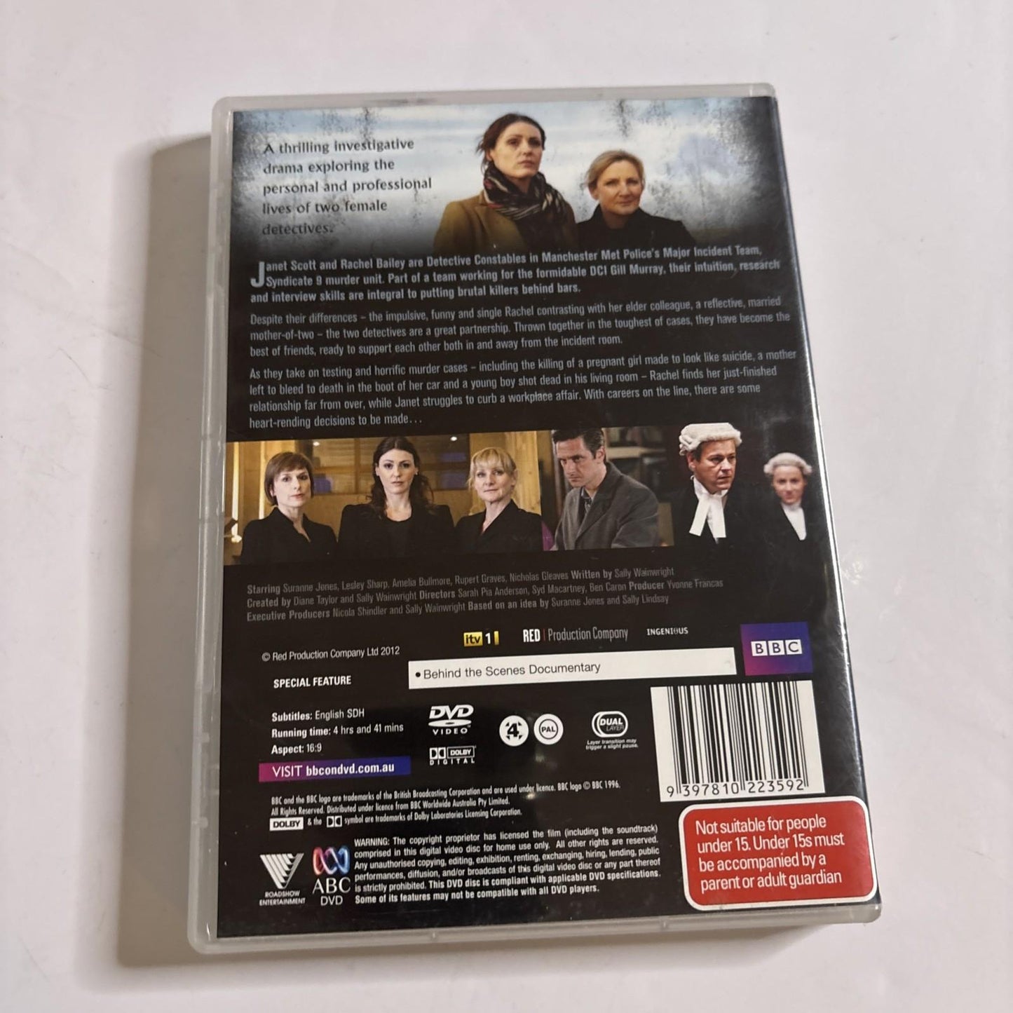 Scott & Bailey : Series 1 (DVD, 2011) BBC Region 4