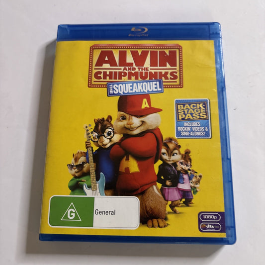 Alvin and the Chipmunks - The Squeakquel (Blu-ray, 2009) Region B