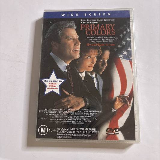 Primary Colors (DVD, 1997) John Travolta Region 4 *New Sealed*