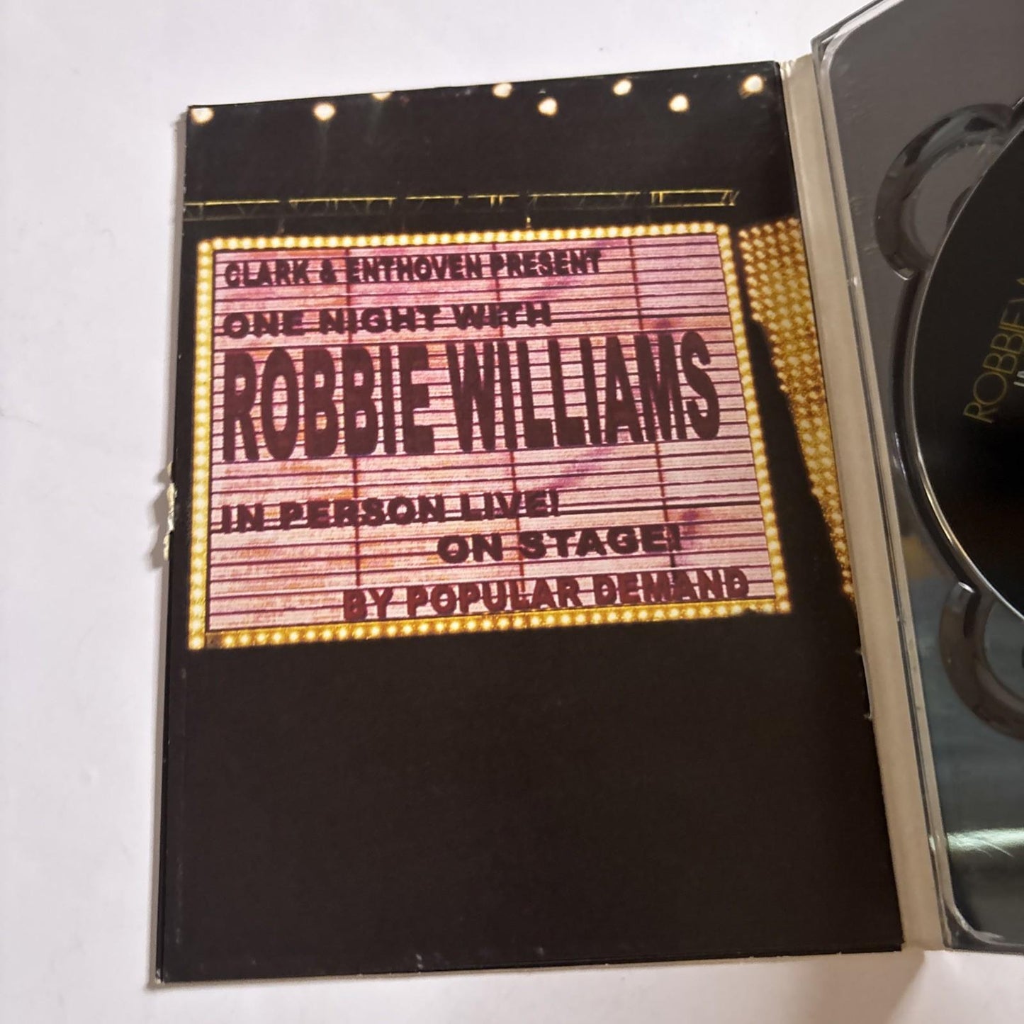 Robbie Williams - Live at the Albert (DVD, 2001) All Regions