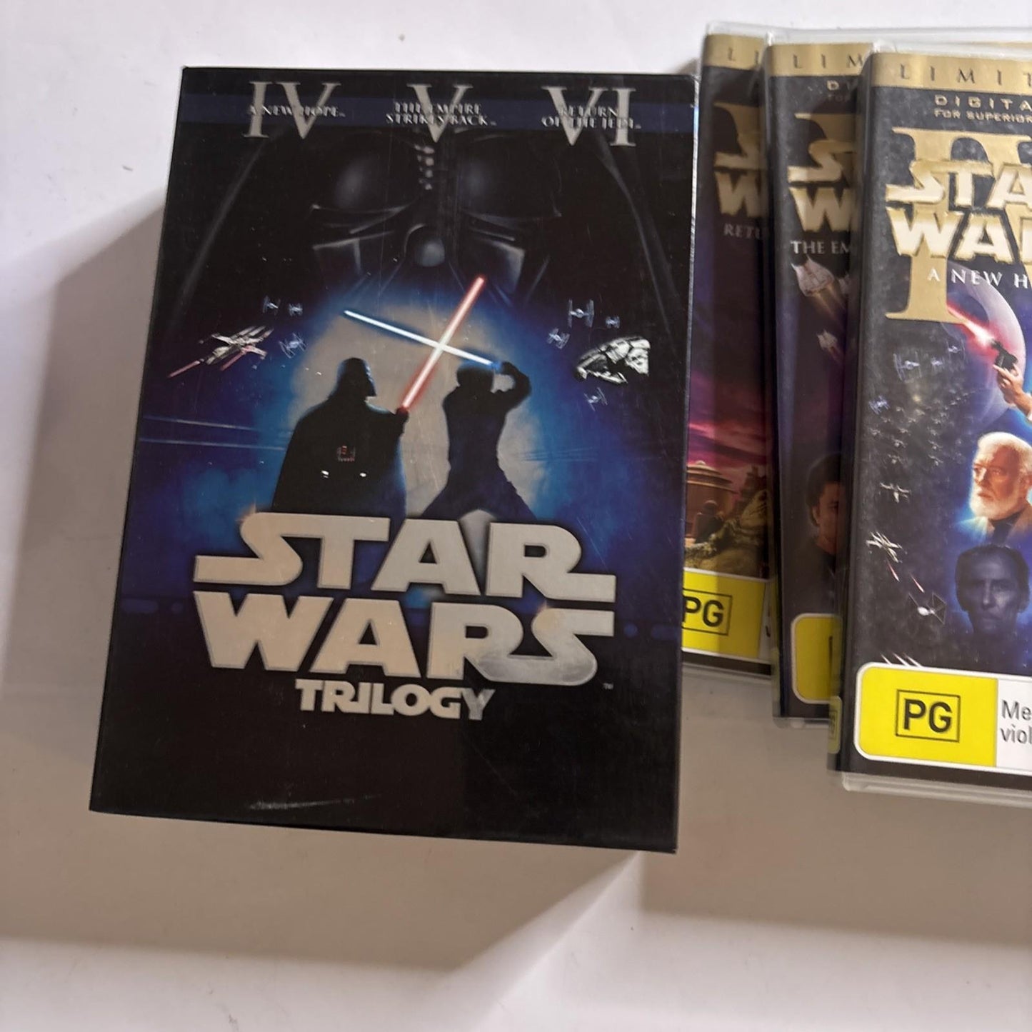 Star Wars Trilogy: A New Hope / Empire Strikes Back / Return of the Jedi DVD
