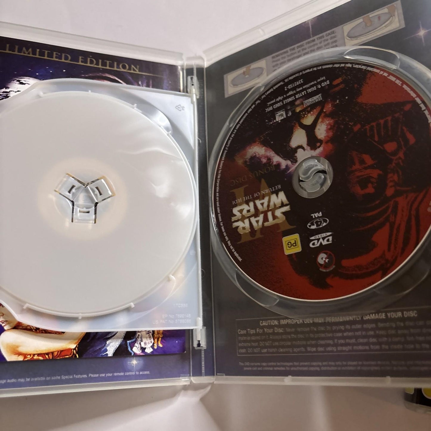 Star Wars Trilogy: A New Hope / Empire Strikes Back / Return of the Jedi DVD