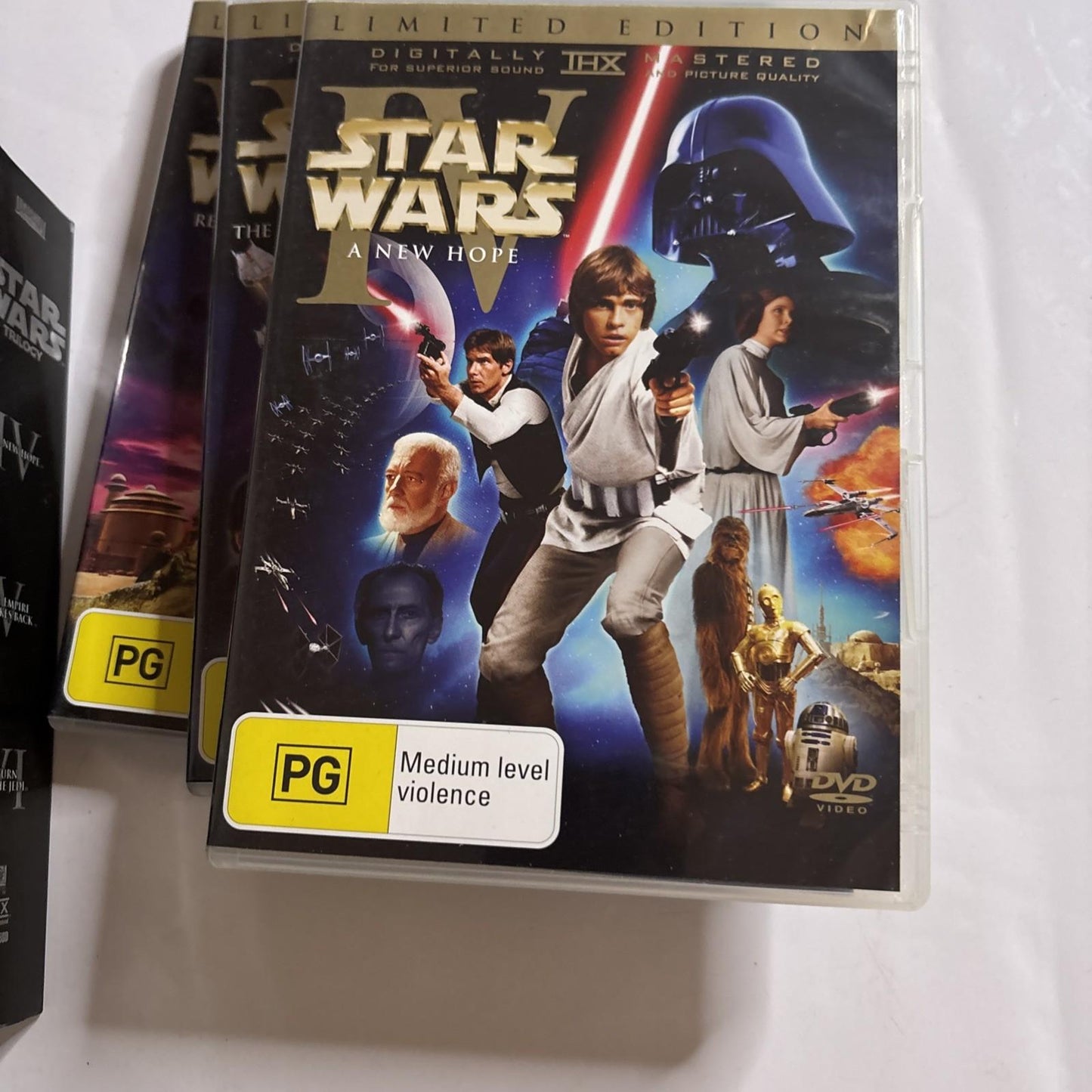Star Wars Trilogy: A New Hope / Empire Strikes Back / Return of the Jedi DVD