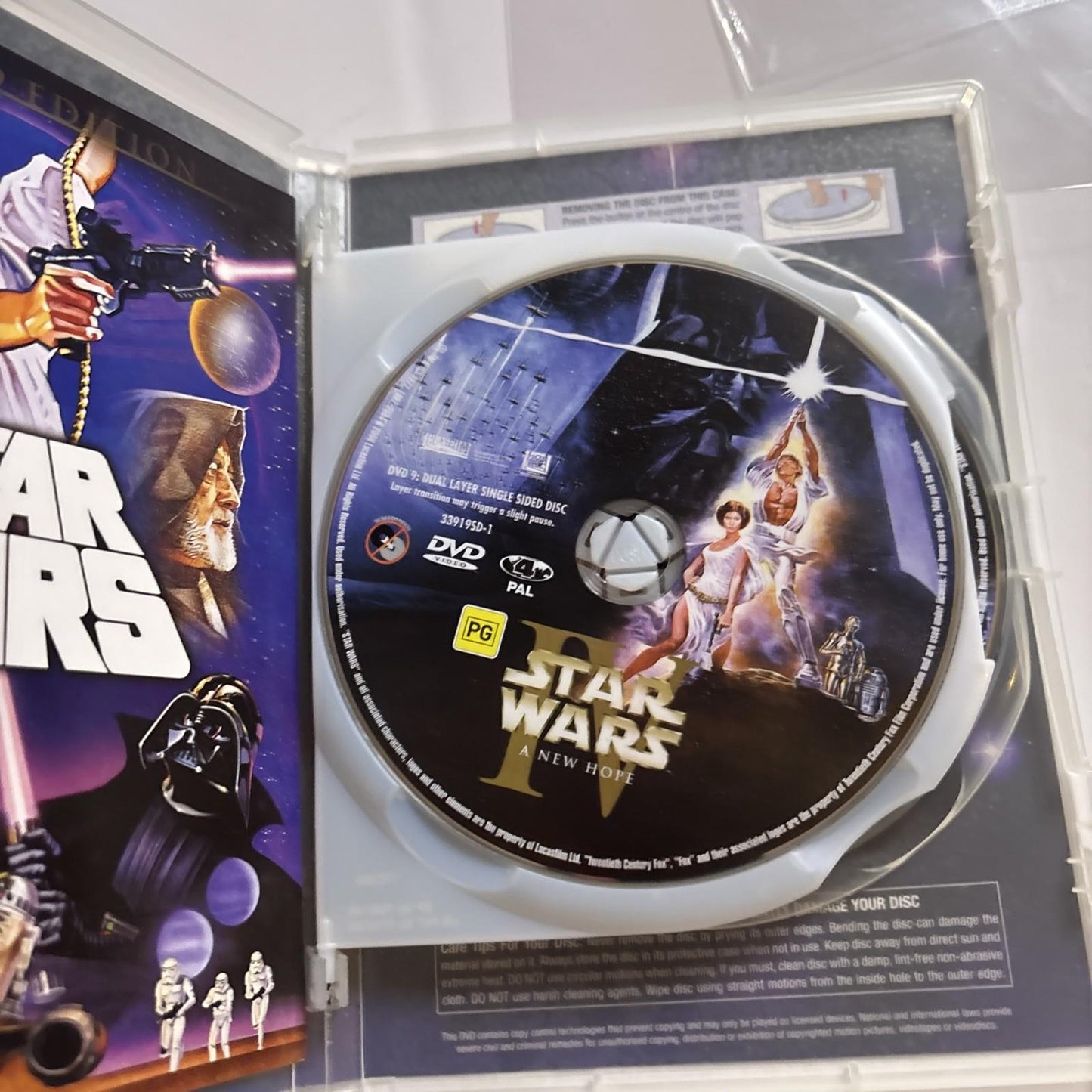 Star Wars Trilogy: A New Hope / Empire Strikes Back / Return of the Jedi DVD