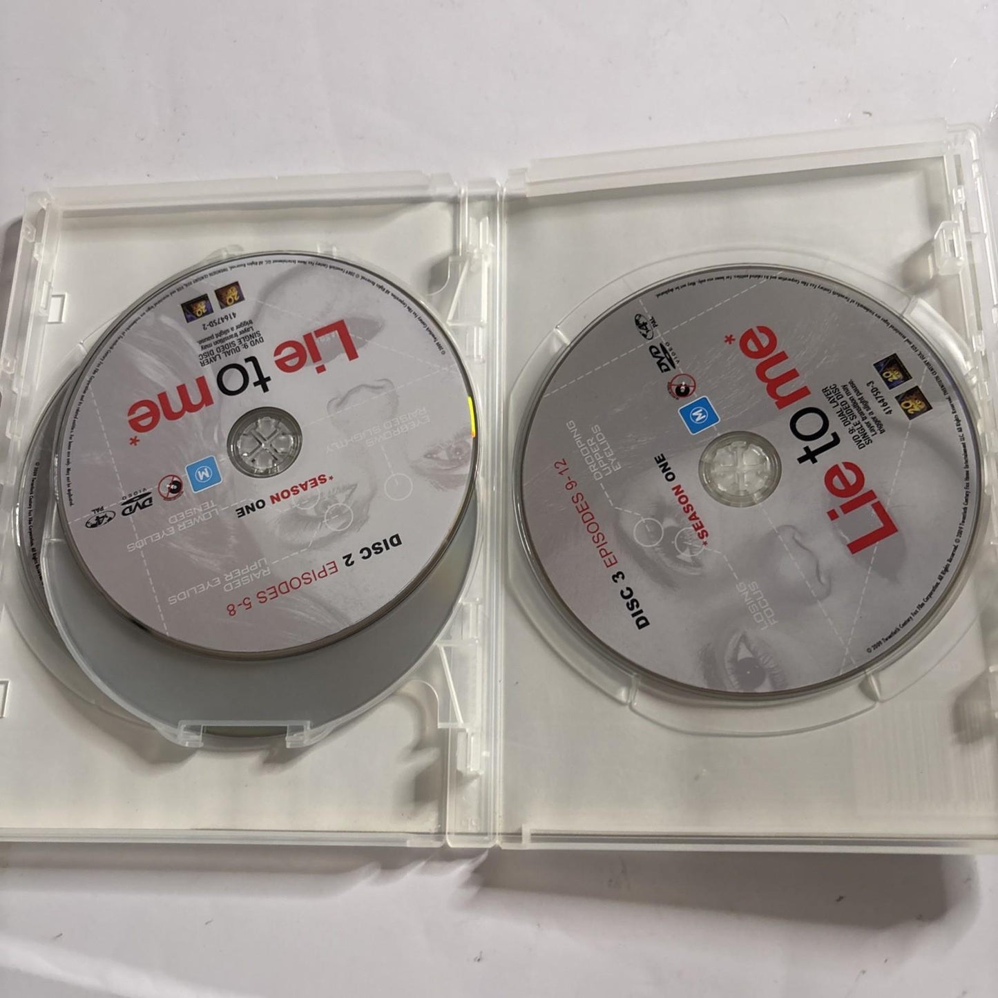 Lie to Me : Season 1 (DVD, 2009) Region 4