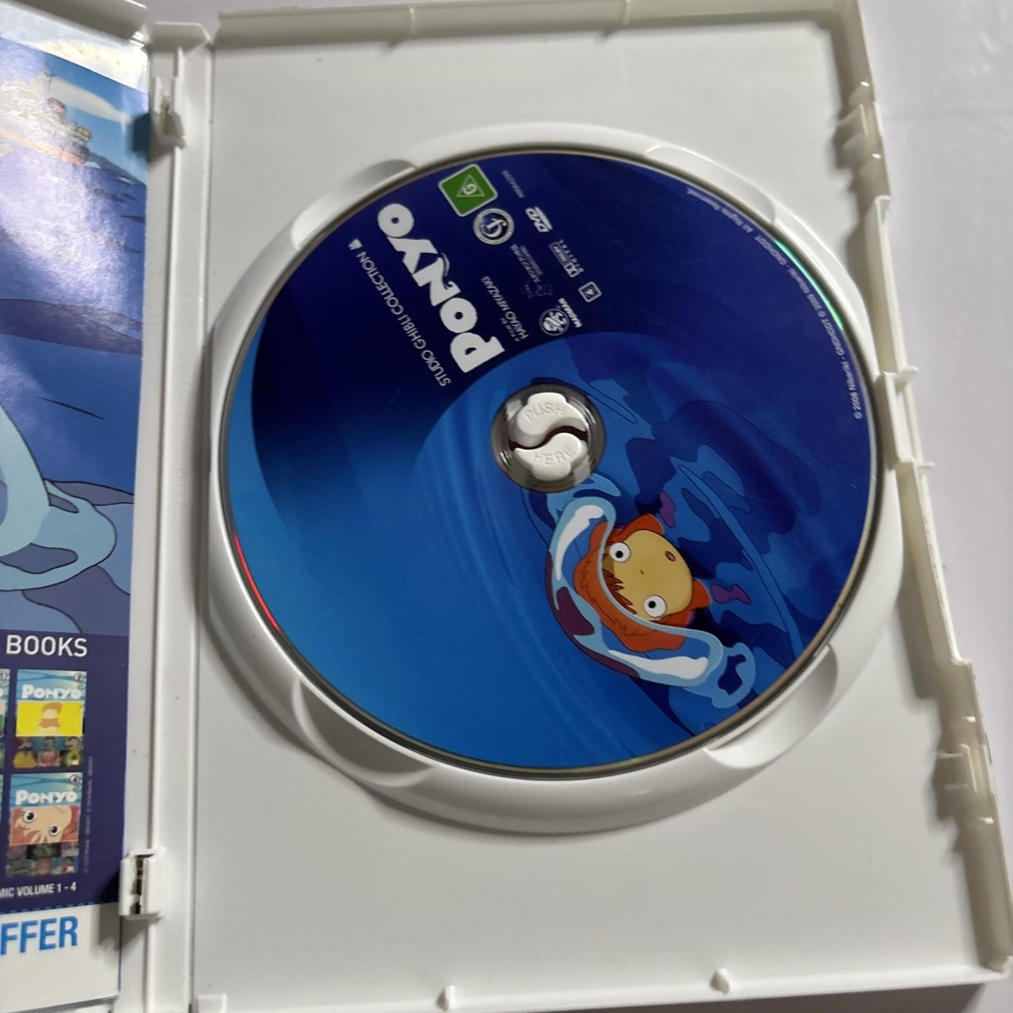 Ponyo (DVD, 2007) Hayao Miyazaki Region 4