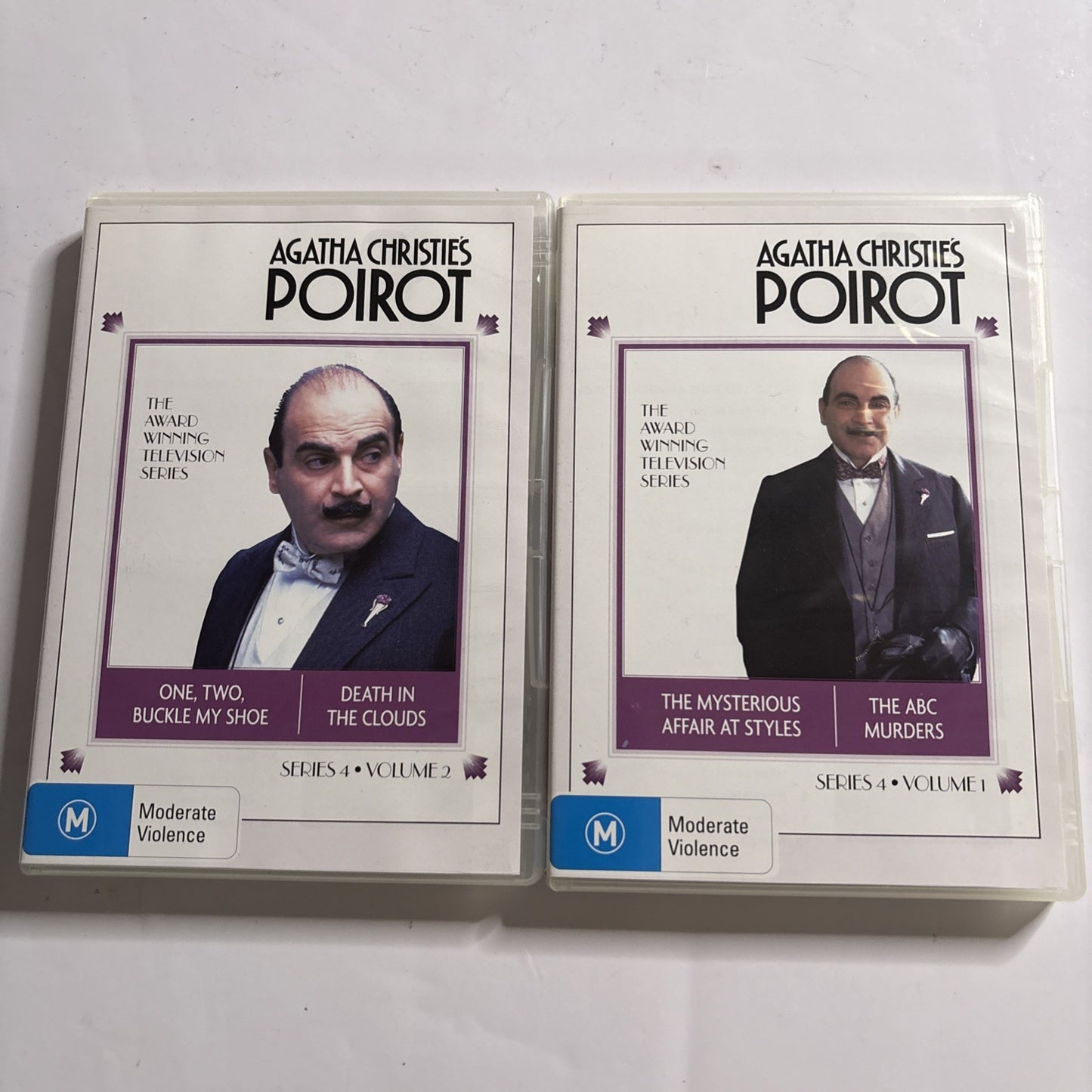 Agatha Christie - Poirot : Series 4 (DVD, 1992) All Regions