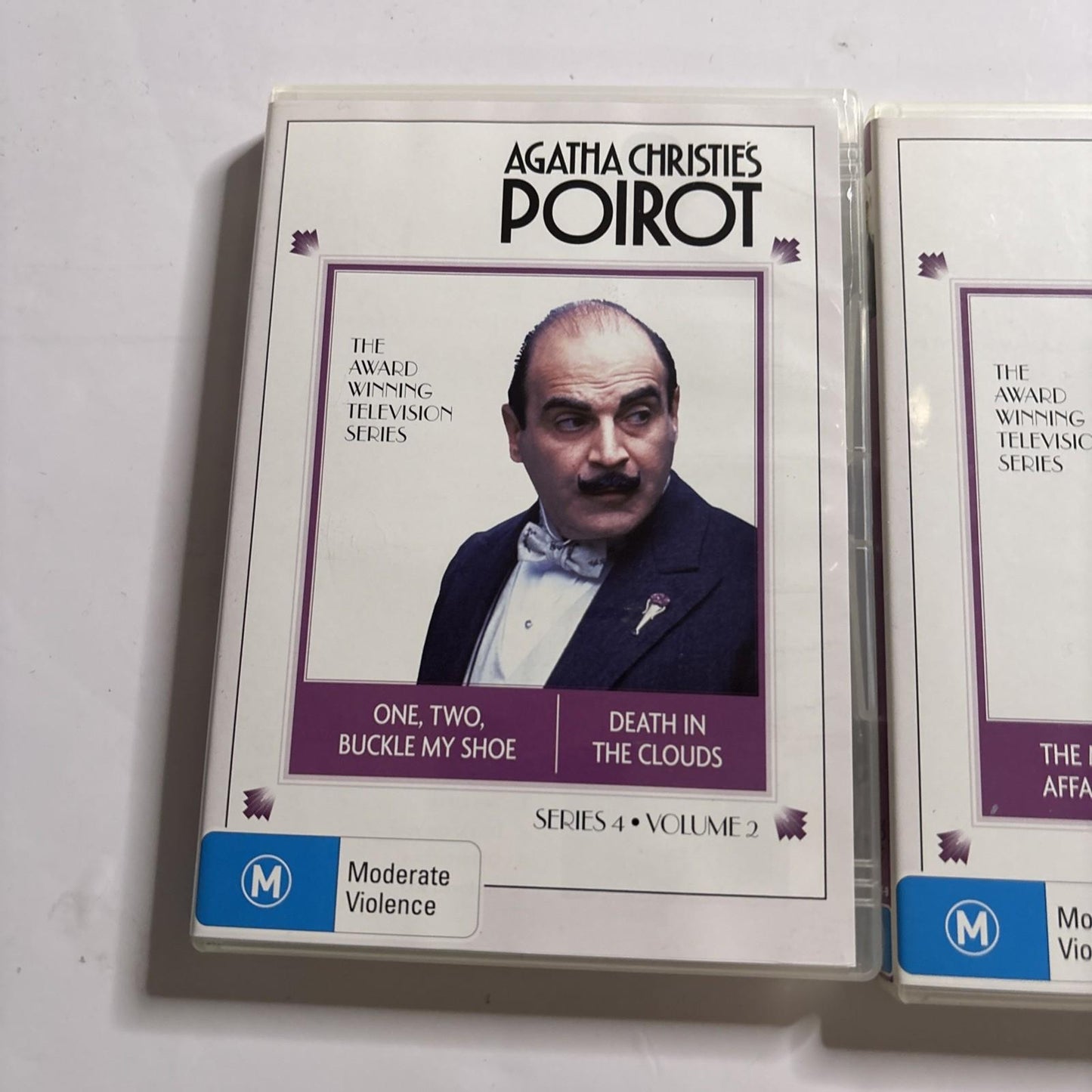 Agatha Christie - Poirot : Series 4 (DVD, 1992) All Regions