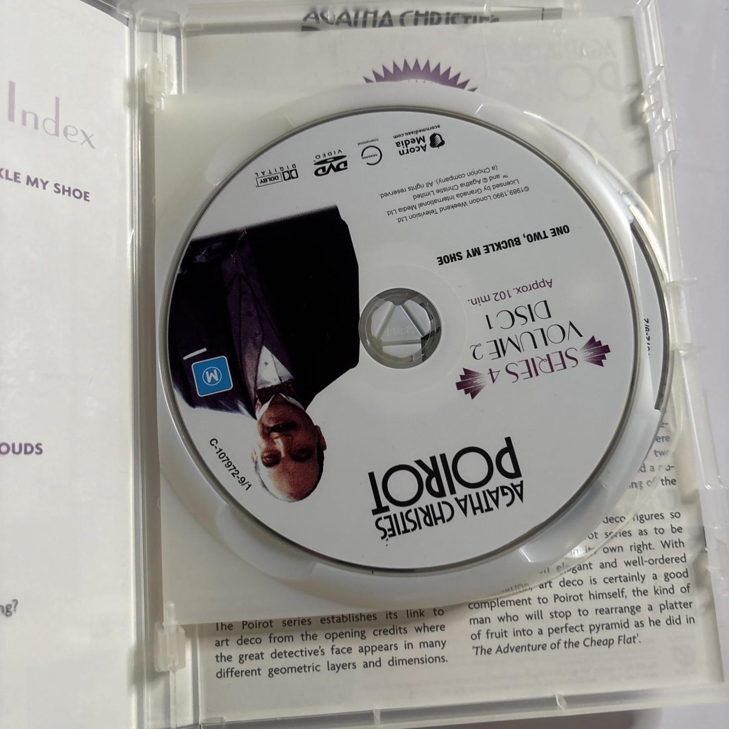 Agatha Christie - Poirot : Series 4 (DVD, 1992) All Regions