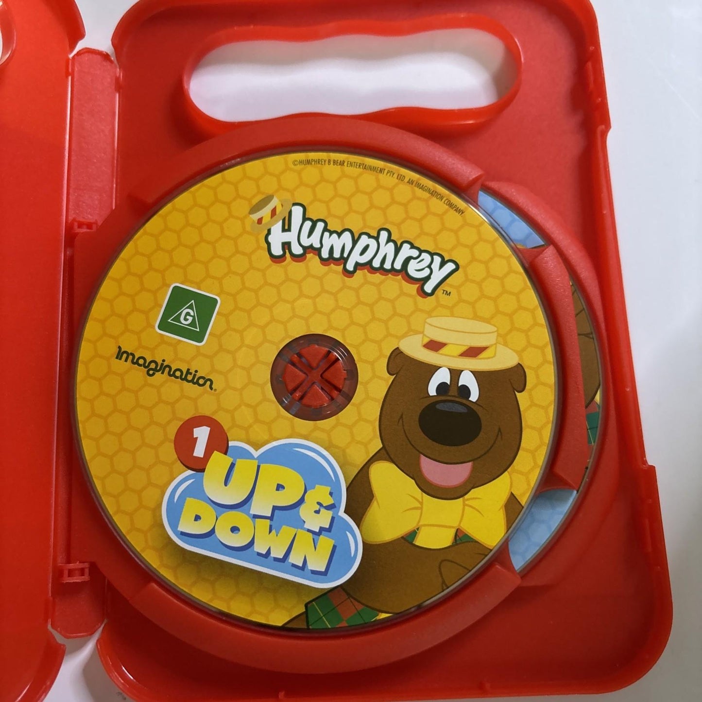Humphrey B Bear Up & Down / Stop & Go DVD Region 4 2 Disc Set Kids/Family