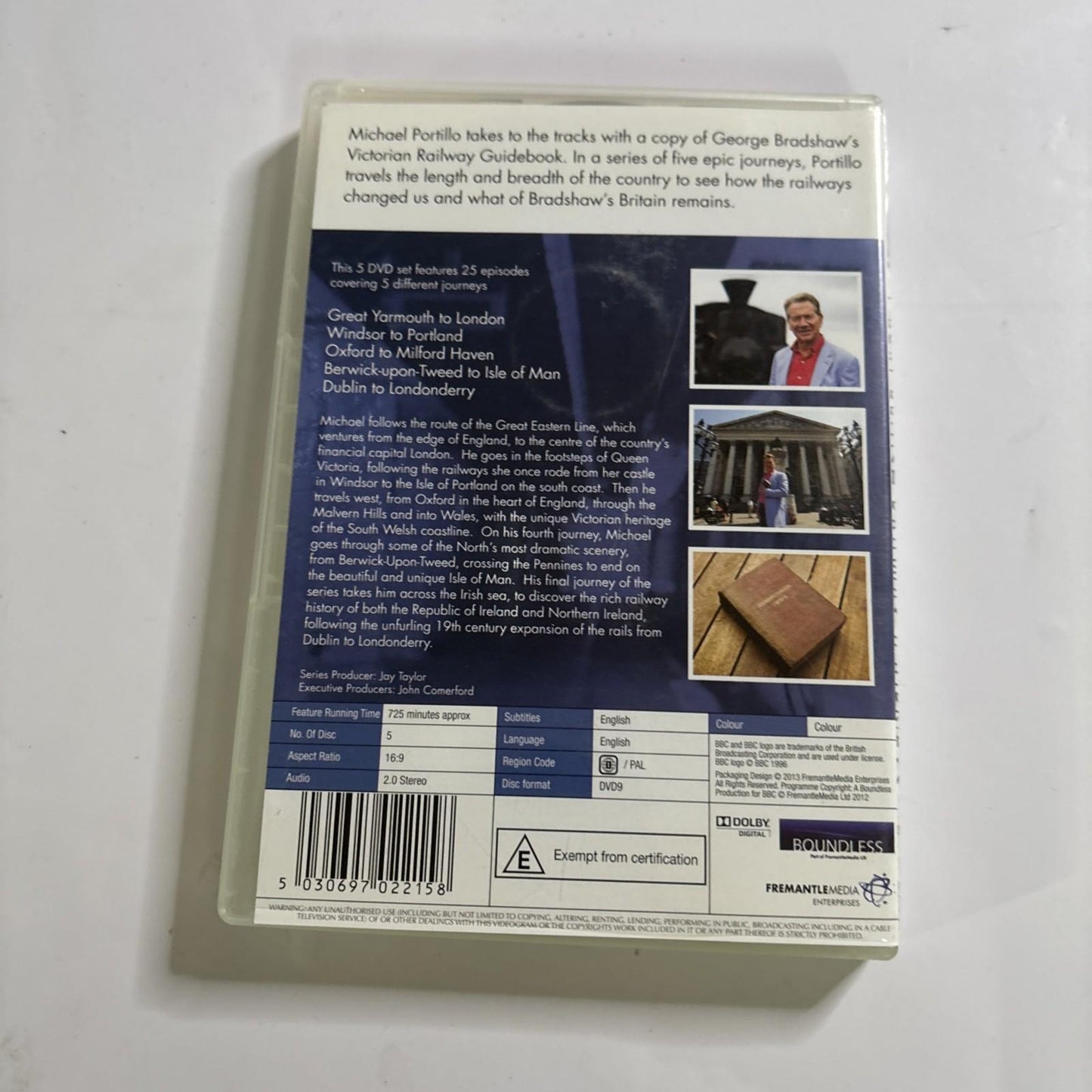 Great British Railway Journeys - Series 3 (DVD, 2012) All Regions