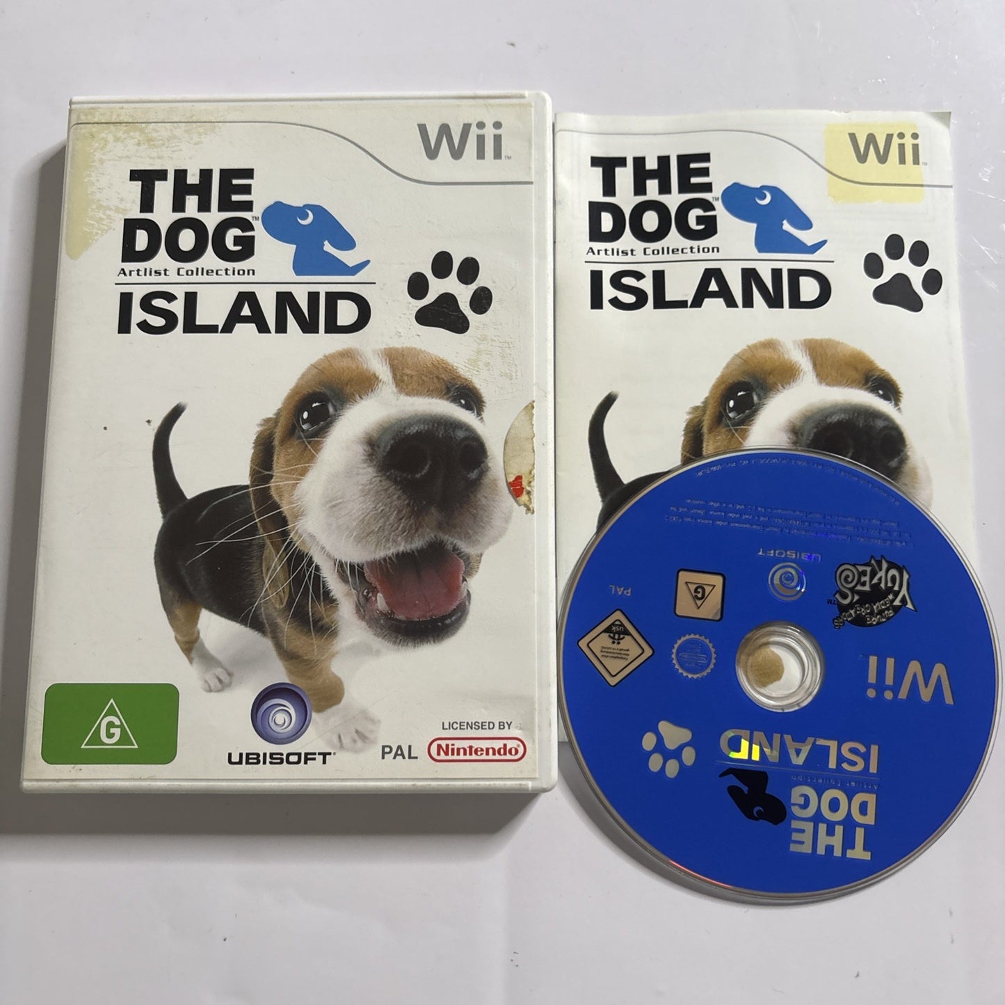 The Dog Island - Artlist Collection Nintendo Wii Manual PAL