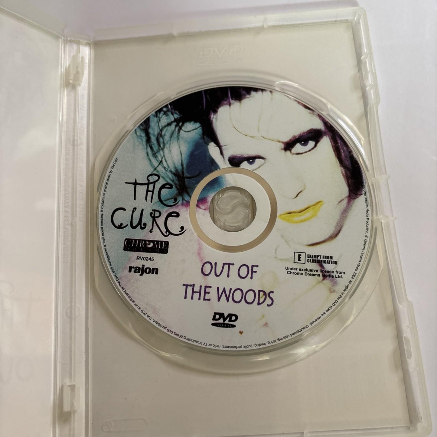 The Cure - Out of the Woods (DVD, 2004) All Regions