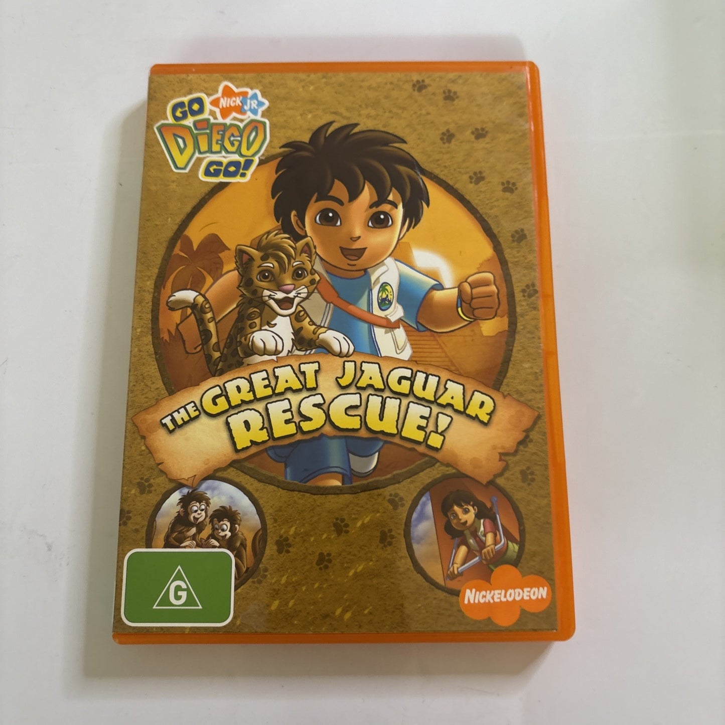 Go Diego Go! - The Great Jaguar Rescue! (DVD, 2005) Region 4