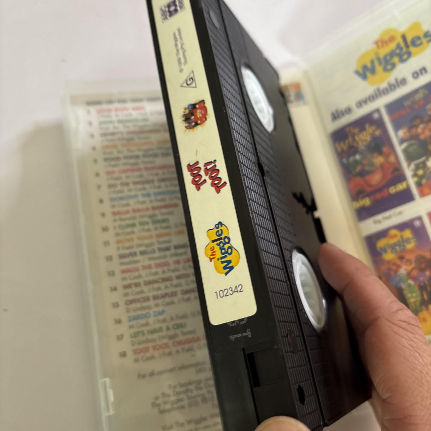 The Wiggles Toot! Toot! (VHS, 1999) PAL