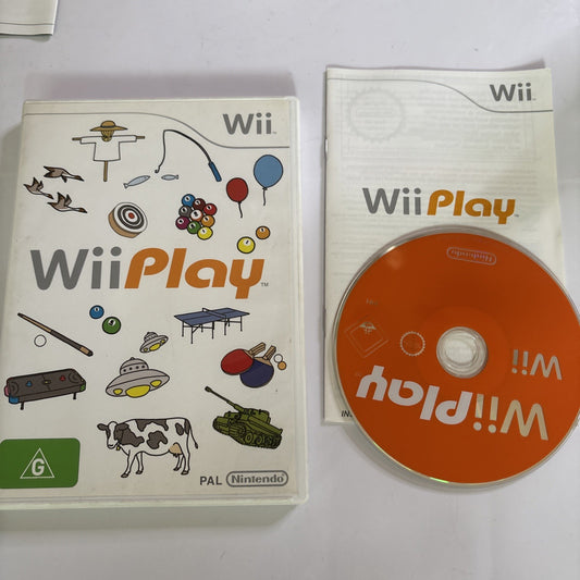 Wii Play (Wii, 2006) Manual PAL