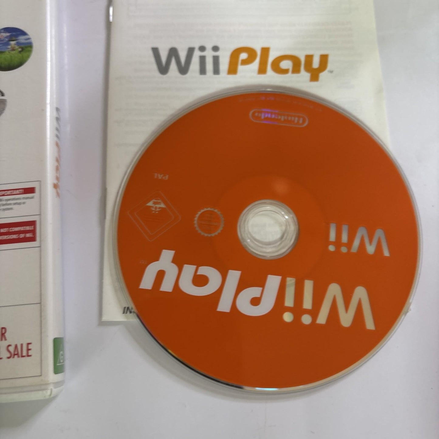 Wii Play (Wii, 2006) Manual PAL