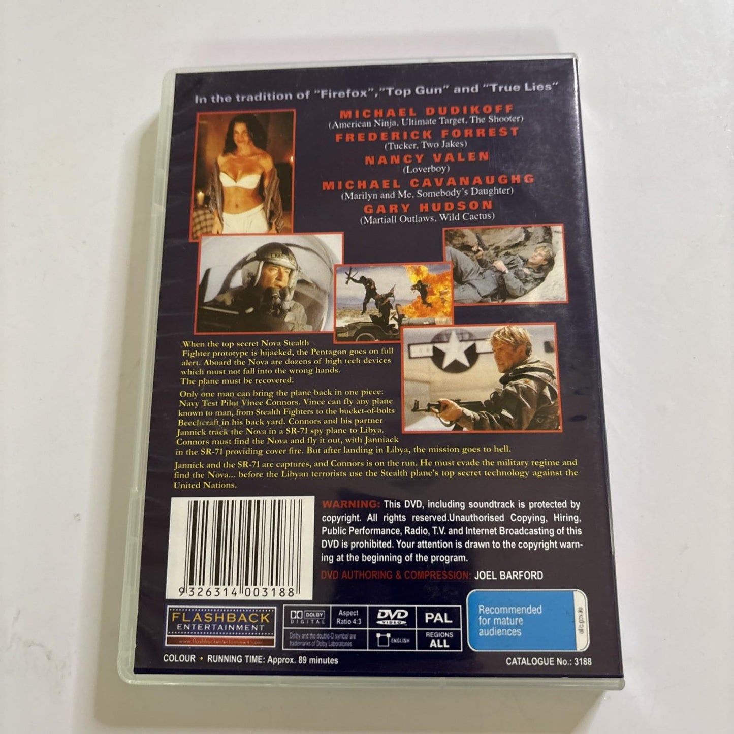 Black Thunder (DVD, 1998) Michael Dudikoff All Regions NEW