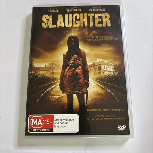 Slaughter (DVD, 2008) Lucy Holt, Amy Shiels, David Sterne Region 4