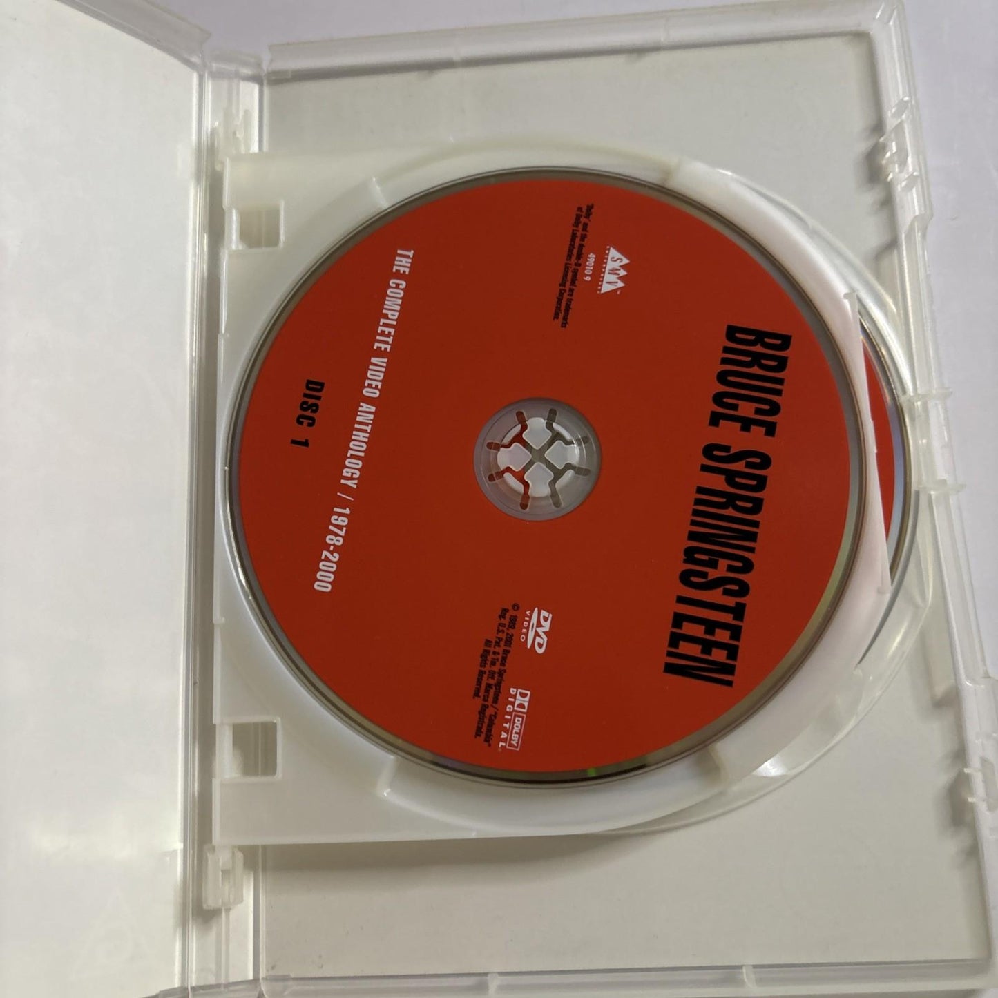 Bruce Springsteen The Complete Video Anthology 1978-2000 (DVD, 2000) All Regions