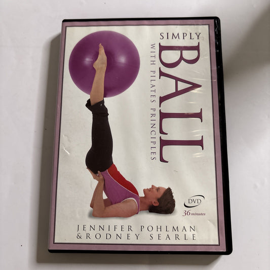 Simply Ball With Pilates Principles (DVD) Jennifer Pohlman All Regions