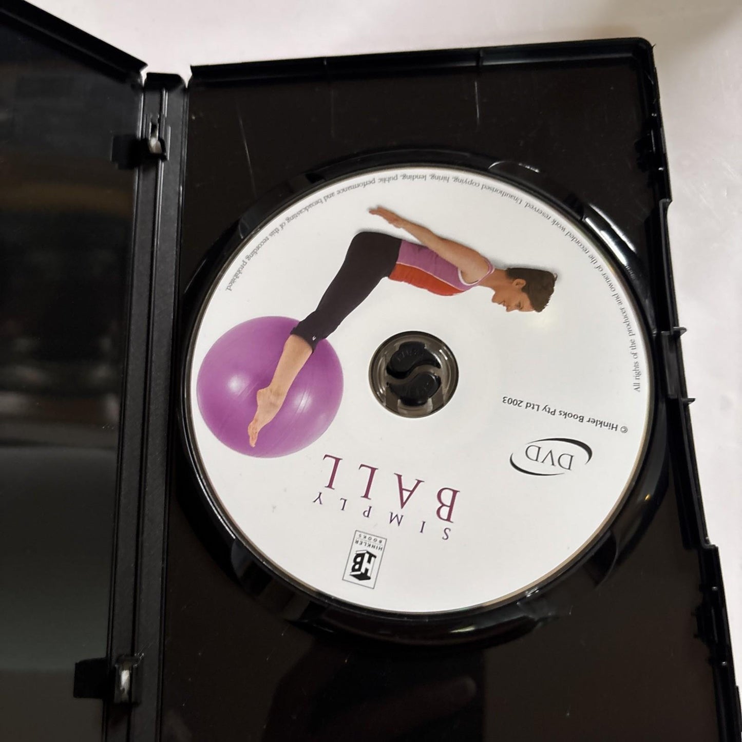 Simply Ball With Pilates Principles (DVD) Jennifer Pohlman All Regions