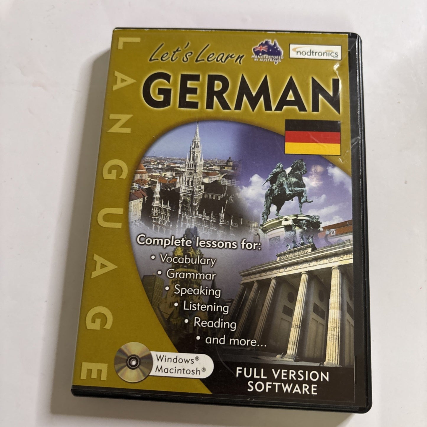 Let's Learn German - Eureka PC MAC CD-ROM