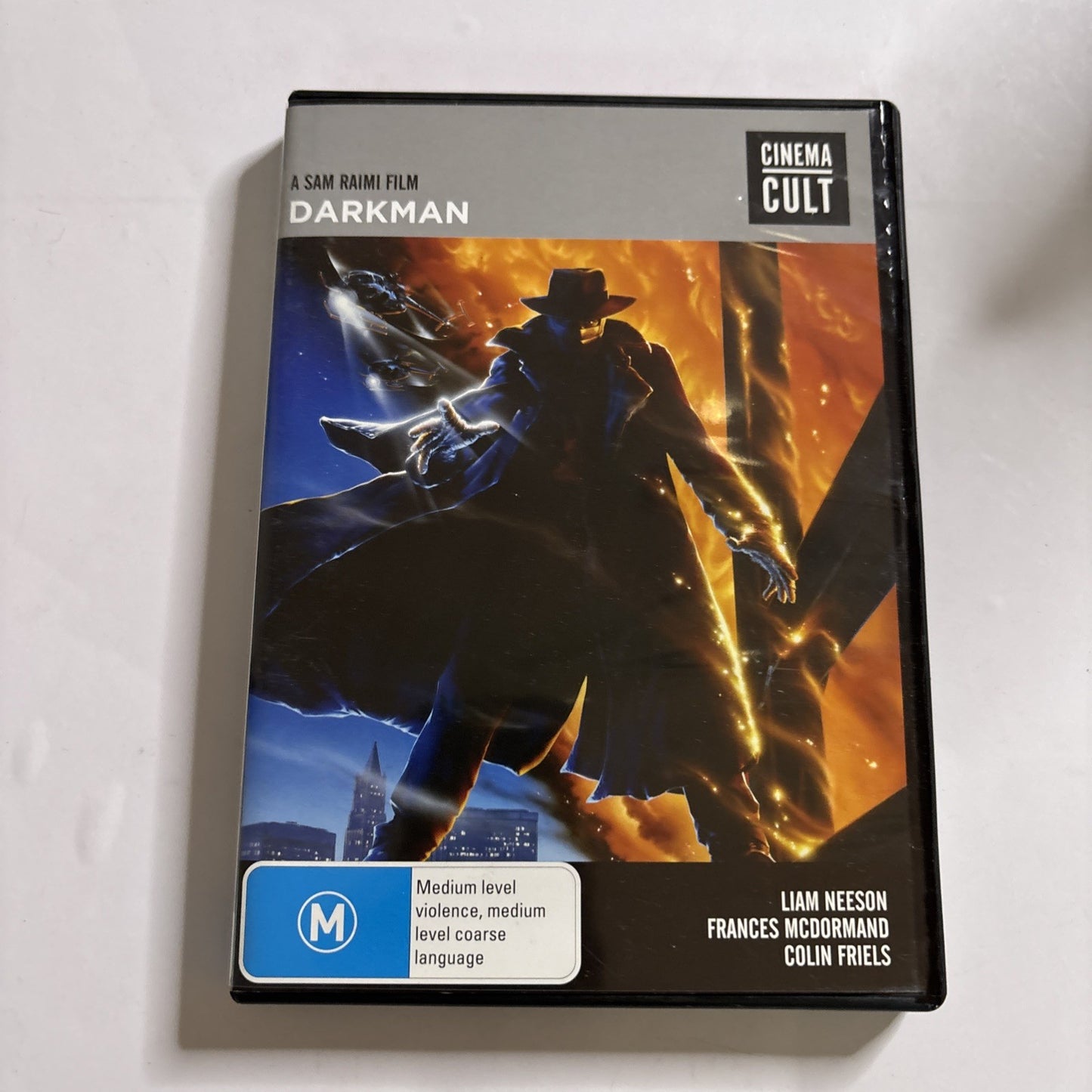 Darkman (DVD, 1990) Liam Neeson, Colin Friels Region 4