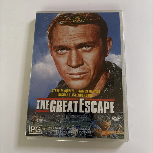 The Great Escape (DVD, 1963) Steve McQueen Region 4 *New Sealed*