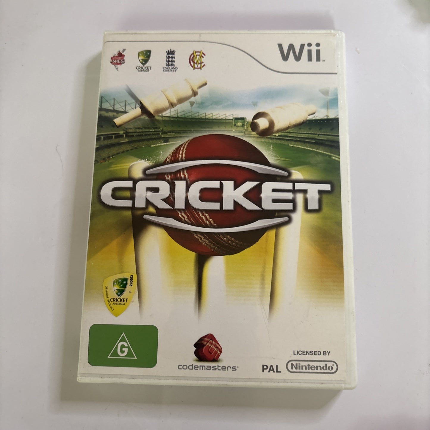 Cricket - Nintendo Wii Game PAL