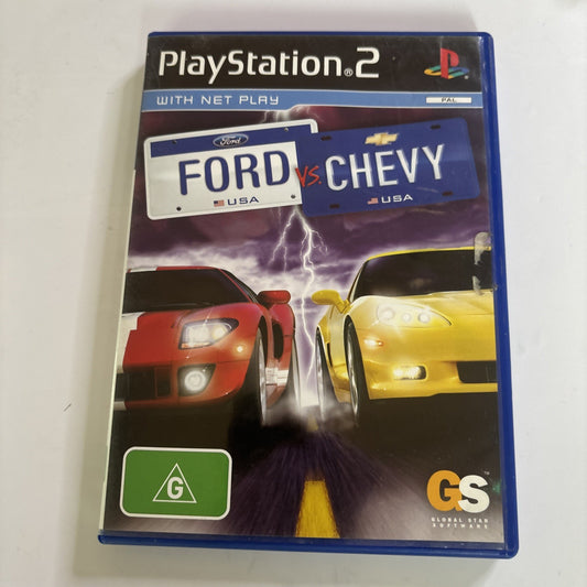 Ford vs Chevy Sony PS2 PlayStation 2 PAL