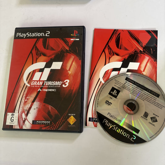 Gran Turismo 3 Sony PS2 Game Complete with Manual Playstation 2 PAL