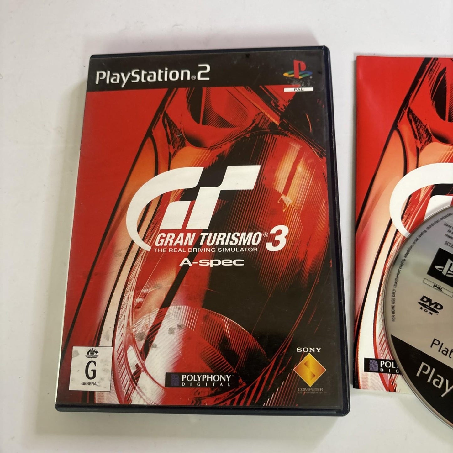 Gran Turismo 3 Sony PS2 Game Complete with Manual Playstation 2 PAL