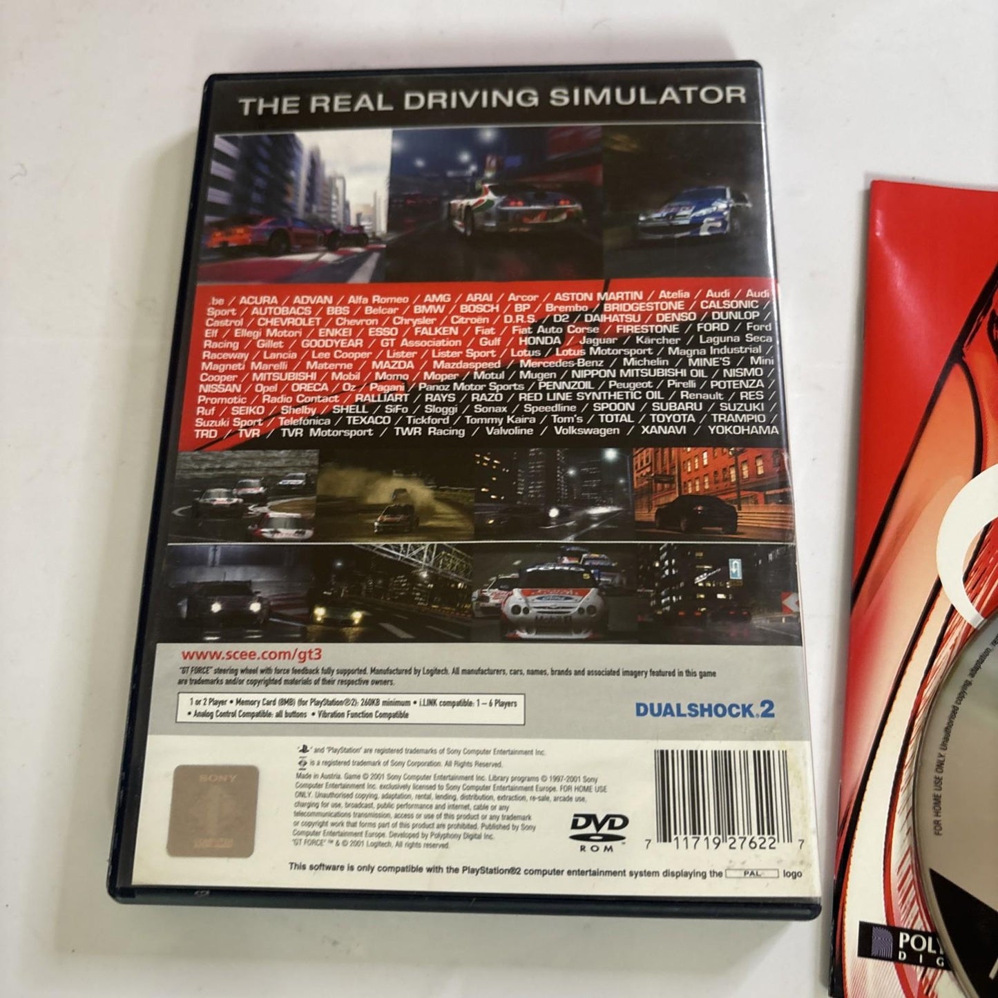 Gran Turismo 3 Sony PS2 Game Complete with Manual Playstation 2 PAL